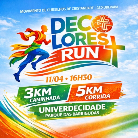Decolores Run – corrida em Uberaba